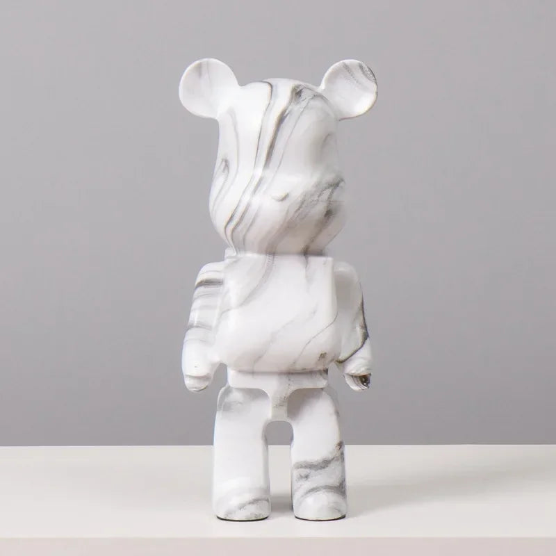 27cm - Graffiti Bear Resin Statue/Ornaments, Bear Decor