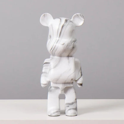 27cm - Graffiti Bear Resin Statue/Ornaments, Bear Decor