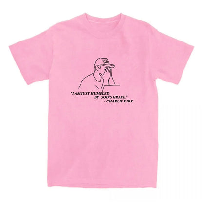 CHARLIE KIRK GOD'S GRACE UNISEX T-SHIRT