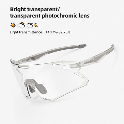 MEN'S PHOTOCHROMIC MTB ROAD CYCLING EYEWEAR SUNGLASSES