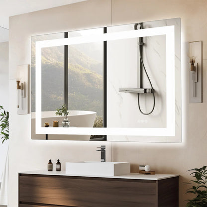 36in x  24in - LED FRONT & BACK LIT BATHROOM VANITY MIRROR