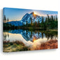 1.5in - FABRIC WALL ART W/THICK PINE WOOD FRAME