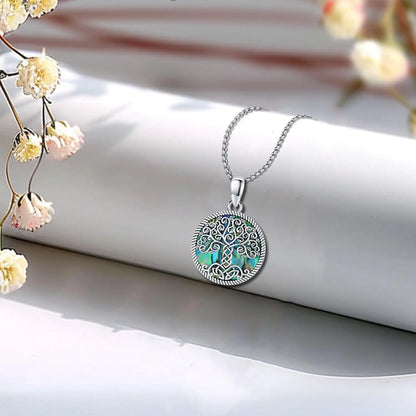 925 STERLING SILVER TREE OF LIFE NECKLACE PENDANT