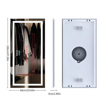 SMART LED XXL BATHROOM VANITY MIRROR W/BLUETOOTH