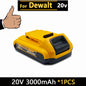 20V  DCB203 Rechargeable Li-ion Battery 3.0Ah For Dewalt Tools DCB205 DCB182 DCB206 DCB204 DCB200 DCB180 DCD DCF DCG Series