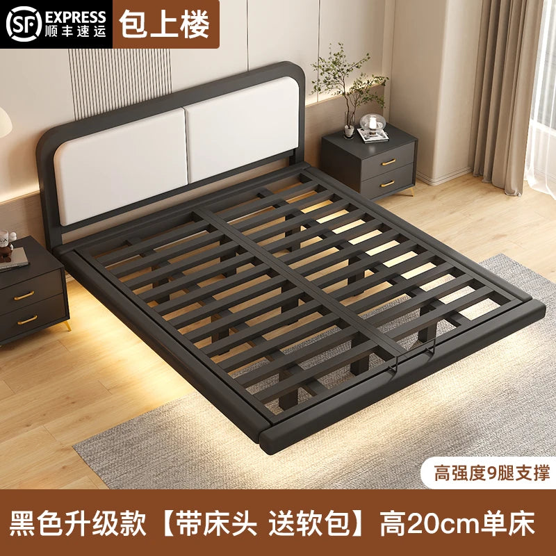 Modern Luxury Floating Bed Frame Design Furniture