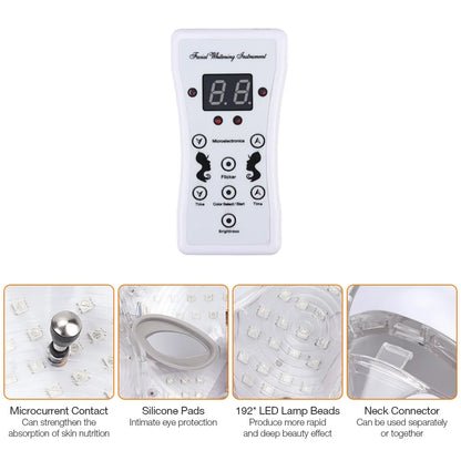 7-Colors Anti-Aging LED Face Neck Beauty Skin Care