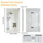 19.68-Inches/23.62-Inches/39.37-Inches/47.24-Inches - LED Bathroom Make-Up Vanity Mirror W/Bluetooth Speaker