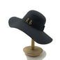 Beach Hat Punk Pearl Chain Crown Sun Hat