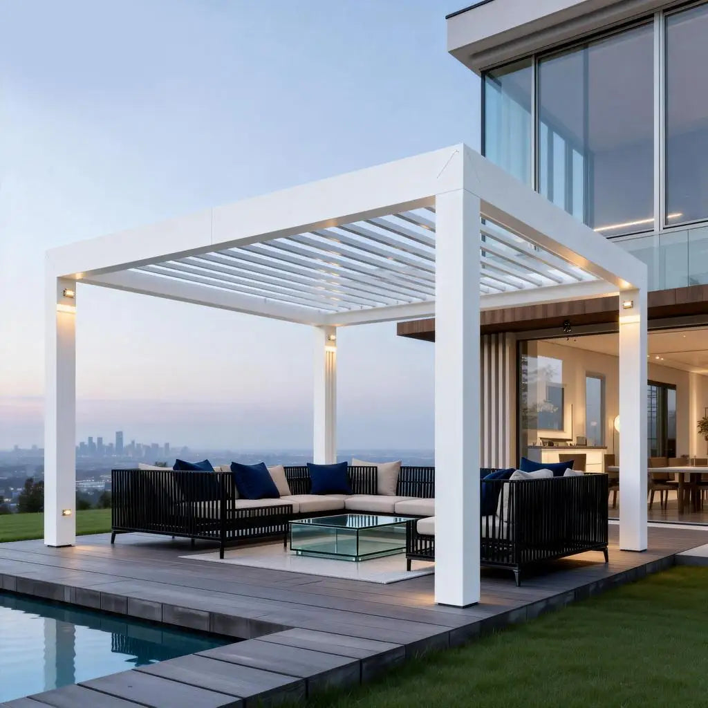 Customized Luxurious Aluminum Outdoor Pergola/Sunshade Gazebo