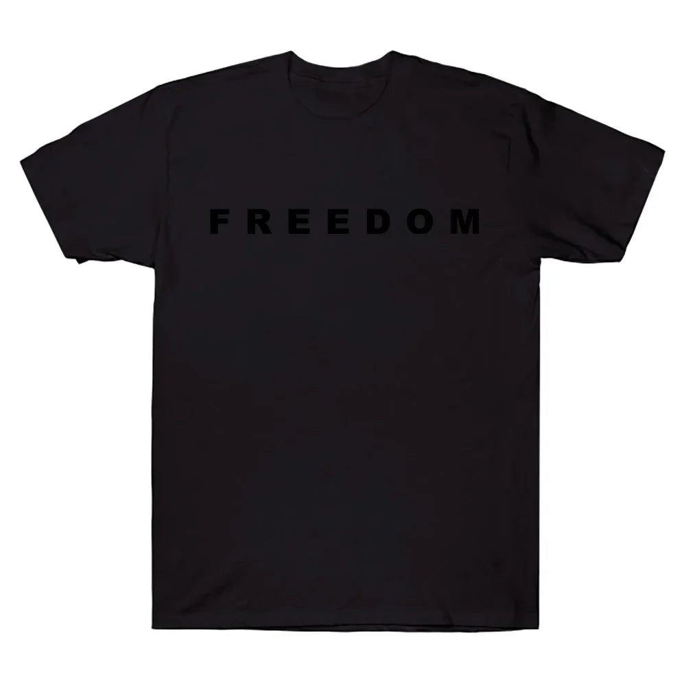 CHARLIE KIRK CASUAL SHORT SLEEVE FREEDOM T-SHIRTS