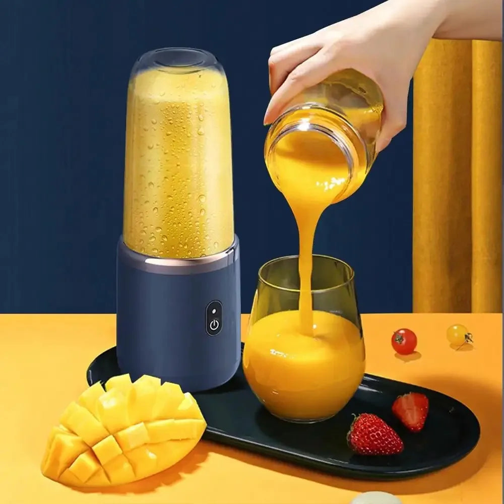 380ml - Portable Rechargeable Blender & Juicer Cup, Smoothie Maker
