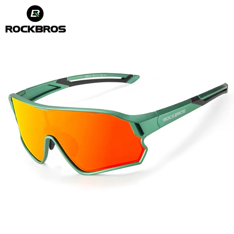 CHILDREN'S POLARIZED PHOTOCHROMIC LENSE CYCLING GLASSES