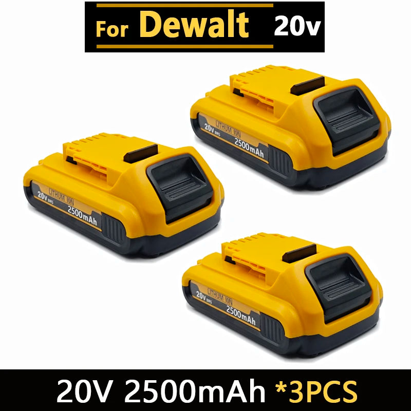 20V  DCB203 Rechargeable Li-ion Battery 3.0Ah For Dewalt Tools DCB205 DCB182 DCB206 DCB204 DCB200 DCB180 DCD DCF DCG Series