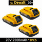 20V  DCB203 Rechargeable Li-ion Battery 3.0Ah For Dewalt Tools DCB205 DCB182 DCB206 DCB204 DCB200 DCB180 DCD DCF DCG Series