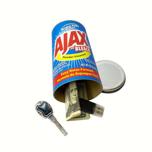 AJAX CAN DIVERSION SAFE W/HIDDEN COMPARTMENT