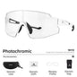 PHOTOCHROMIC UNISEX ROAD RACING CYCLING SUNGLASSES EYEWEAR