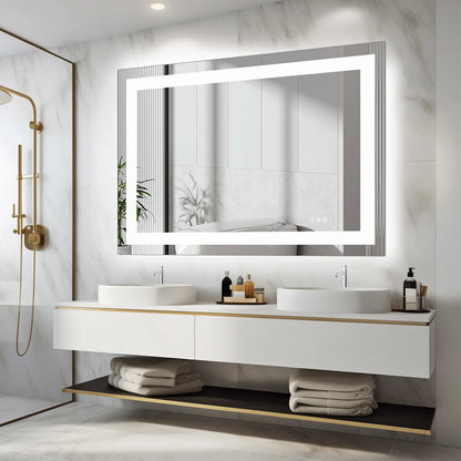 36in x  24in - LED FRONT & BACK LIT BATHROOM VANITY MIRROR