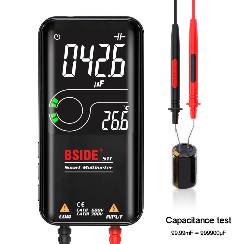 DIGITAL MULTIMETER SMART 9999 EMF, DC/AC VOLTAGE, OHMS