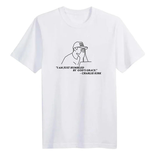 CHARLIE KIRK GOD'S GRACE UNISEX T-SHIRT