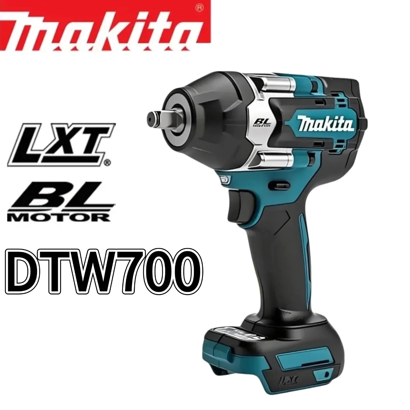 18-Volts - Makita DTW700 Variable Cordless Impact Wrench Brushless Motor Auto Stop