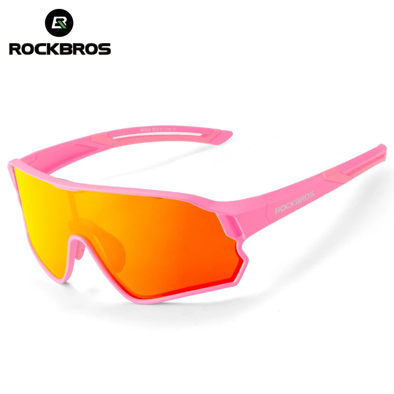 CHILDREN'S POLARIZED PHOTOCHROMIC LENSE CYCLING GLASSES