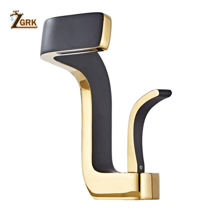 LUXURIOUS BATHROOM WATERFALL FAUCET GOLD, BLACK, CHROME