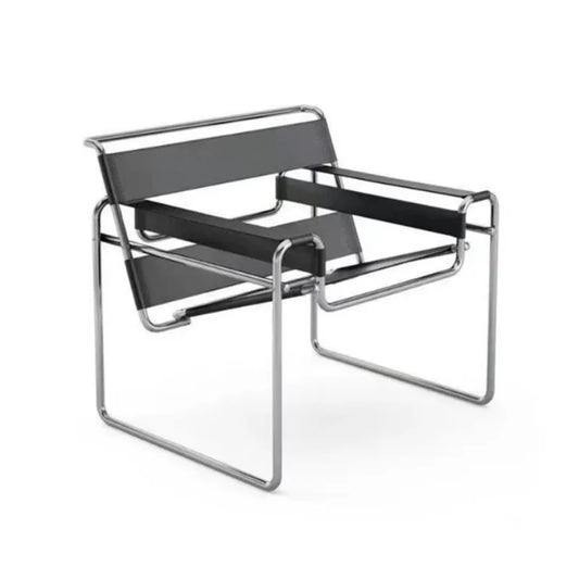 CASUAL SINGLE STYLE SADDLE LEATHER MESH CHAIR