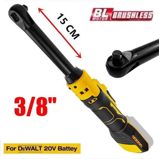20-Volt, 220N.m - 3/8-Inch Drive Upgraded Extended Head Cordless Ratchet Wrench