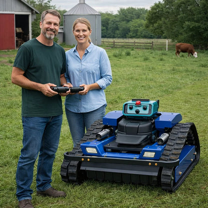 CUSTOMIZED INDUSTRIAL REMOTE CONTROL 4-STROKE AUTOMATIC LAWNMOWER