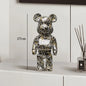 27cm - Graffiti Bear Resin Statue/Ornaments, Bear Decor