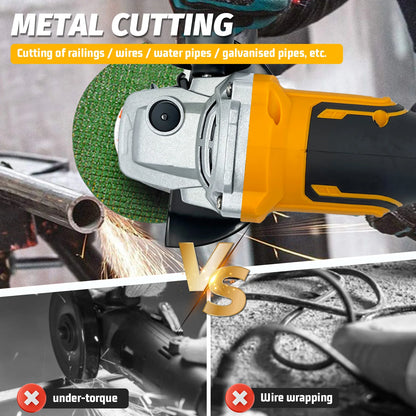 20V, 11,000 RPM -  RECHARGEABLE BATTERY OPERATED BRUSHLESS MOTOR ANGLE GRINDER
