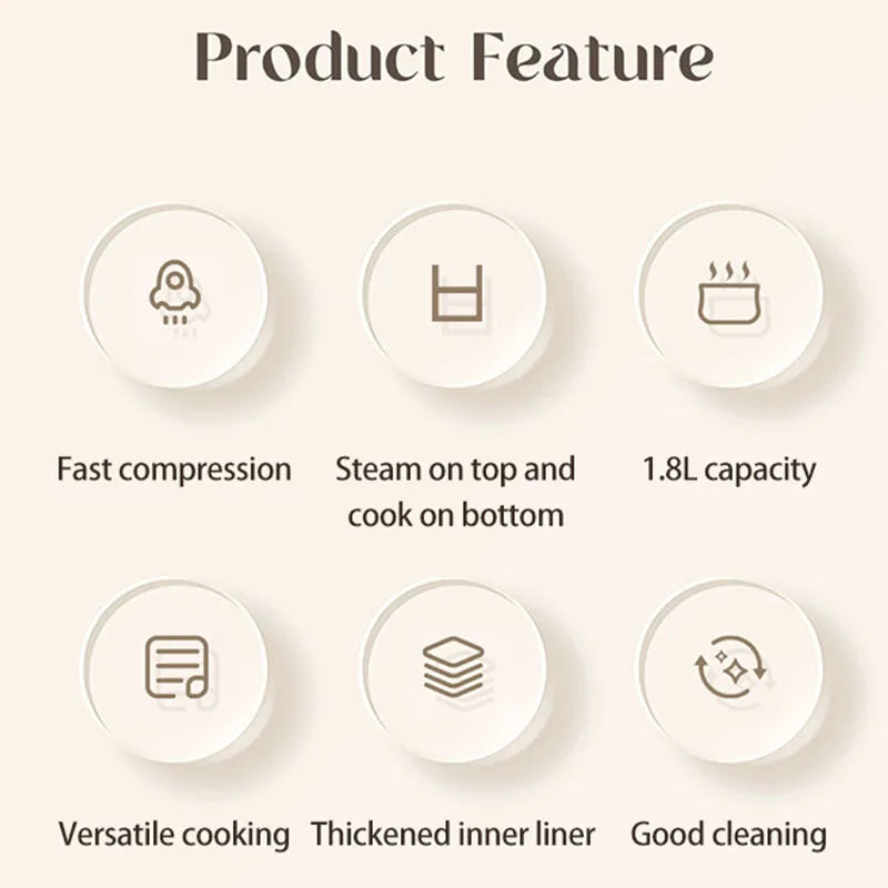 1.8L, 110V-220V - MINI SMALL CAPACITY RICE COOKER