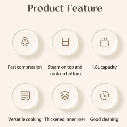 1.8L, 110V-220V - MINI SMALL CAPACITY RICE COOKER