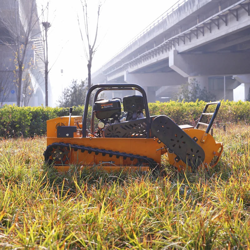 REMOTE CONTROLLED SELF-PROPELLED ROBOT LAWN MOWER