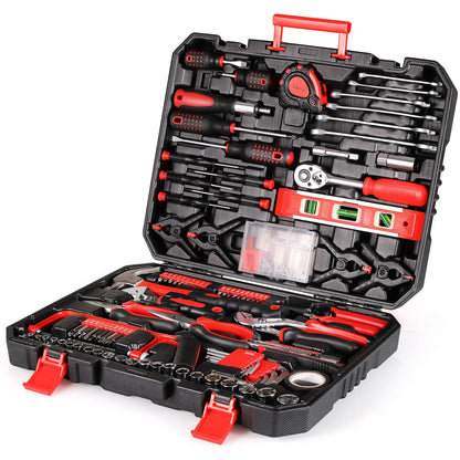 198-Piece - Hand Tool Set, Ratchet, Socket, Tool Set