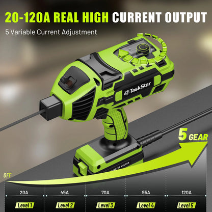 20 amps-120 amps - Portable Handheld Stick Welder Machine ARC Welder Gun