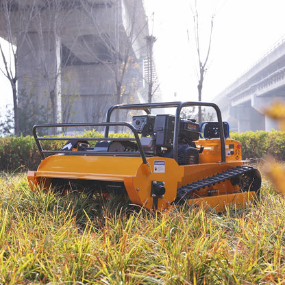 REMOTE CONTROLLED SELF-PROPELLED ROBOT LAWN MOWER