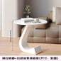 LUXURY SINTERED STONE ROUND SIDE ACCENT TABLE