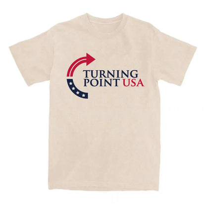TURNING POINT USA SHORT SLEEVE COTTON T-SHIRT
