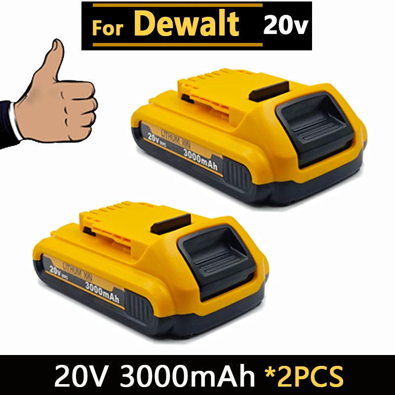 20V  DCB203 Rechargeable Li-ion Battery 3.0Ah For Dewalt Tools DCB205 DCB182 DCB206 DCB204 DCB200 DCB180 DCD DCF DCG Series