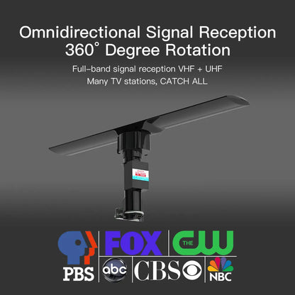 10000A, 110V, 40-860MHz, 20±3dB, 350°ROTATION - OUTDOOR UV DUAL BAND DIGITAL ANTENNA