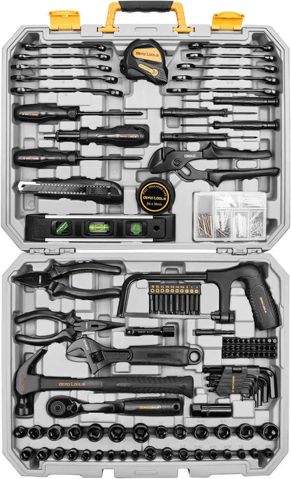 218-Piece - PROFESSIONAL GENERAL HOUSEHOLD HAND TOOL KIT