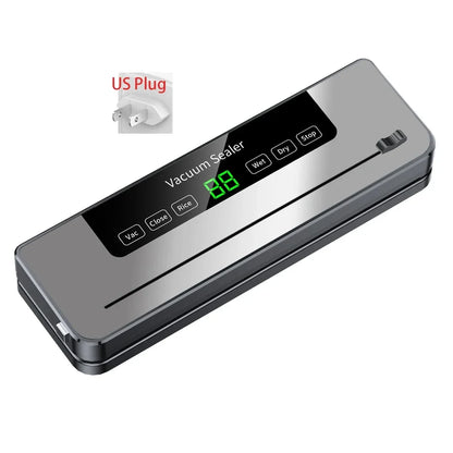 Electric Vacuum Sealer Built-in Cutter, Dry/Wet