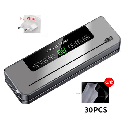 Electric Vacuum Sealer Built-in Cutter, Dry/Wet