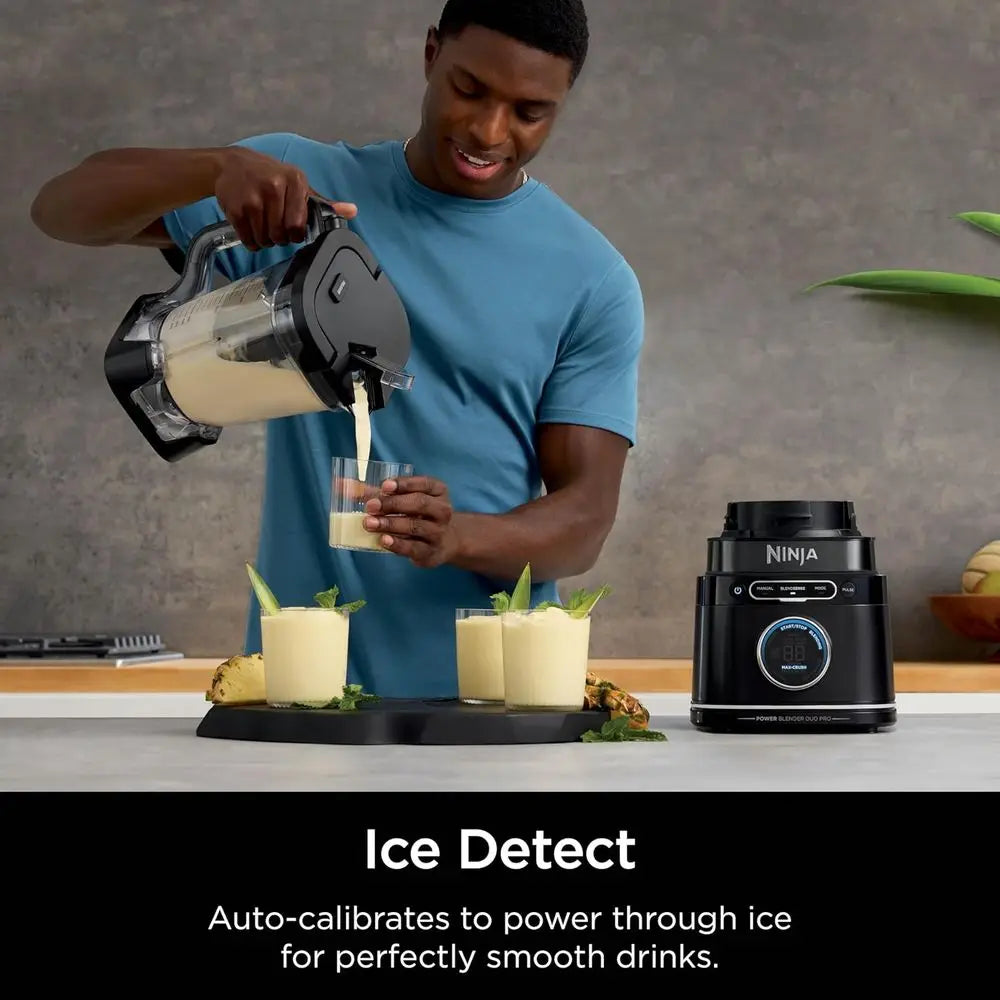 1800-Watt, 72 oz, 2 x 24-oz cups -Powerful Compact Design Blender W/Smart Technology