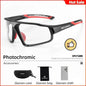 PHOTOCHROMIC UNISEX ROAD RACING CYCLING SUNGLASSES EYEWEAR