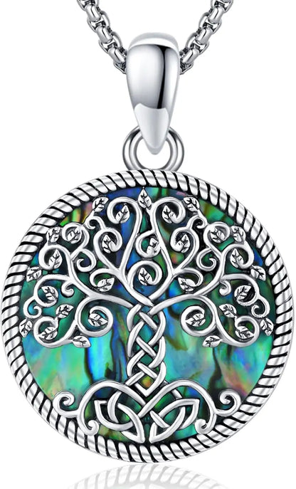 925 STERLING SILVER TREE OF LIFE NECKLACE PENDANT