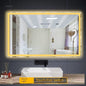 LED LIT - LUXURY WALL-MOUNTED TOUCH SCREEN BATHROOM MIRROR