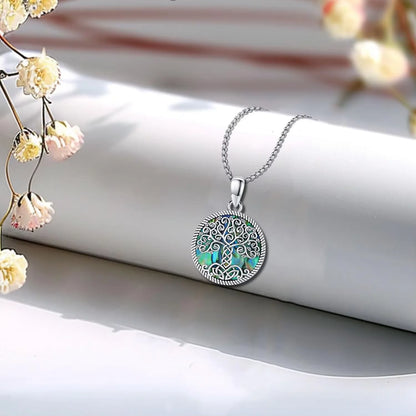 925 STERLING SILVER TREE OF LIFE NECKLACE PENDANT
